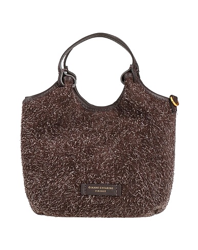 GIANNI CHIARINI Borsa a mano Testa di moro Pelle