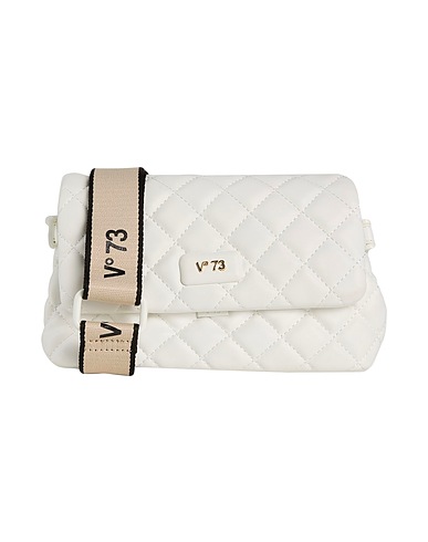 V°73 Borsa a tracolla Bianco 100% Poliuretano