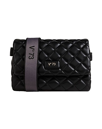 V°73 Across-body bag Black 100% Polyurethane