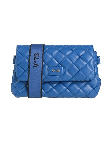 V°73 Borsa a tracolla Blu 100% Poliuretano