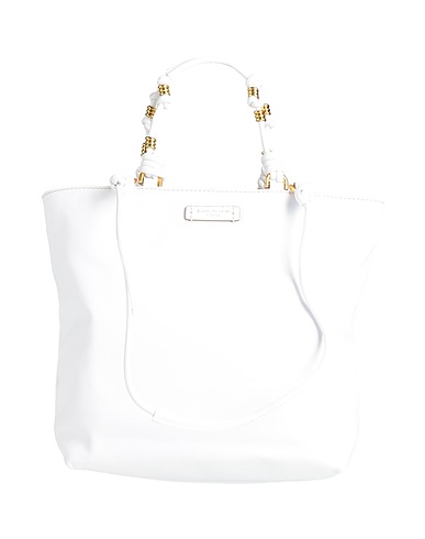 GIANNI CHIARINI Handbag White Leather