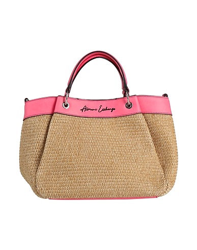 ARMANI EXCHANGE Handbag Fuchsia 40% Cotton, 30% Polypropylene, 30% Polyethylene, Polyester, Polyurethane
