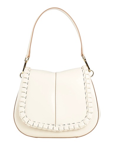 GIANNI CHIARINI Handbag Off white Leather