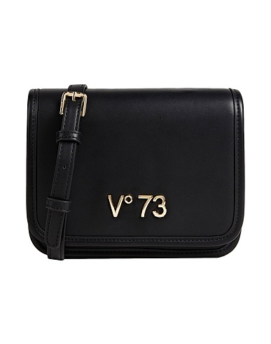 V°73 Across-body bag Black 100% Polyurethane