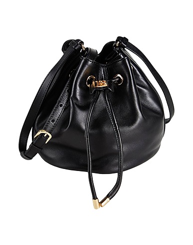 LUISA SPAGNOLI Cross-body bags Black Leather
