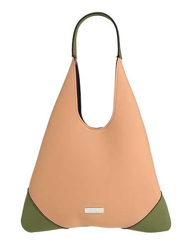 SAVE MY BAG Schultertasche Kamel 80% Polyamid, 20% Elastan