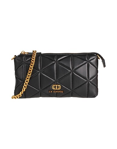 LA CARRIE Cross-body bags Black Leather