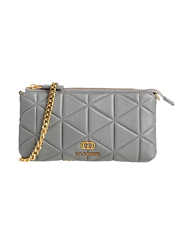 LA CARRIE Cross-body bags Grey Leather