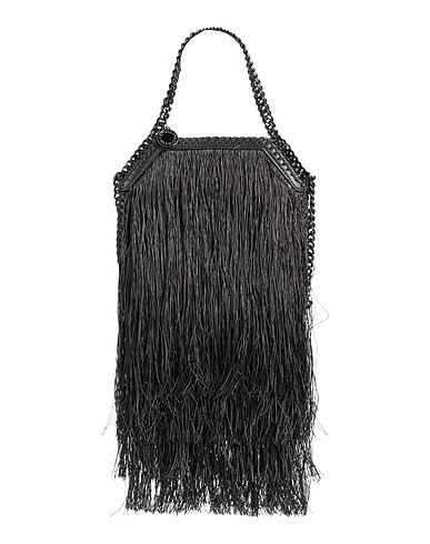 STELLA McCARTNEY Handbag Black 70% Polyurethane, 30% Polyester