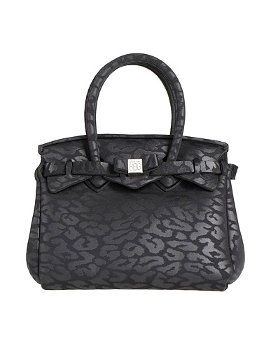 SAVE MY BAG Handbag Black 80% Polyamide, 20% Elastane