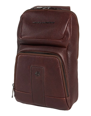 PIQUADRO Rucksacks Cow leather, EVA (Ethylene - Vinyl - Acetate), Nylon, Polyester, Metal