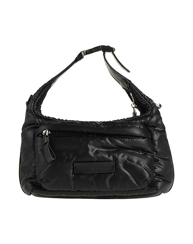 FABIANA FILIPPI Handbag Black 100% Polyester, Ecobrass