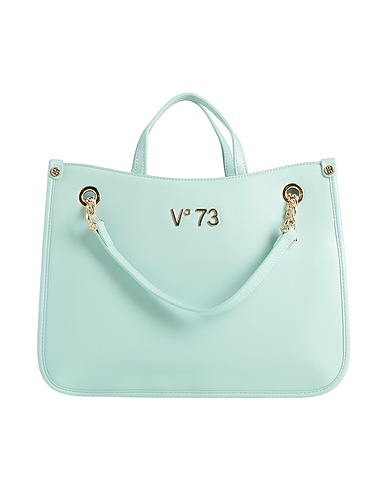 V°73 Handbag Light green 100% Polyurethane