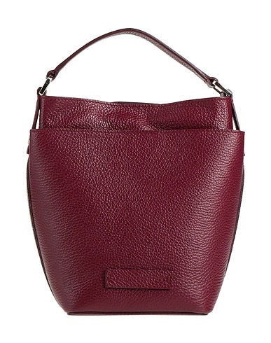 FABIANA FILIPPI Handbag Burgundy 100% Leather