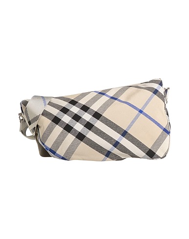 BURBERRY Across-body bag Light grey Textile fibres