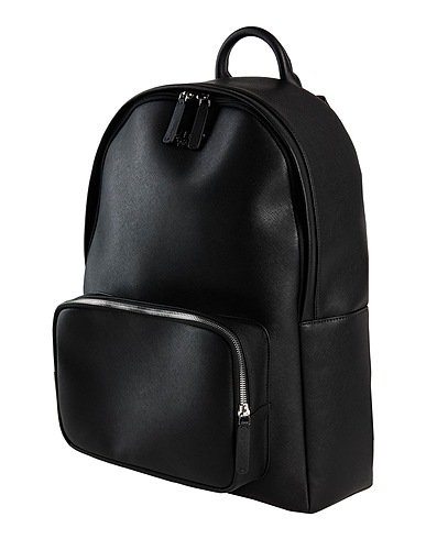 EMPORIO ARMANI Backpacks Black 53% Polyamide, 47% Polyester, Polyurethane coated