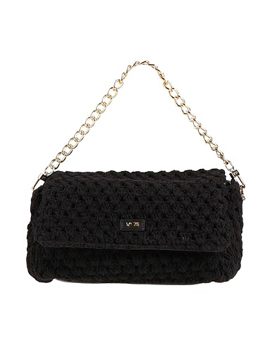 V°73 Handbag Black 100% Cotton