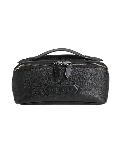 TOM FORD Handbag Black Calfskin, Brass, Zamak
