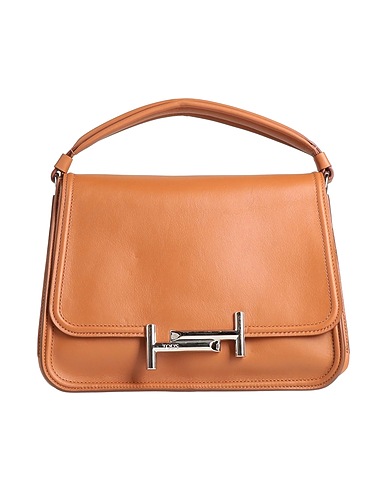 TOD'S Handbag Tan Leather
