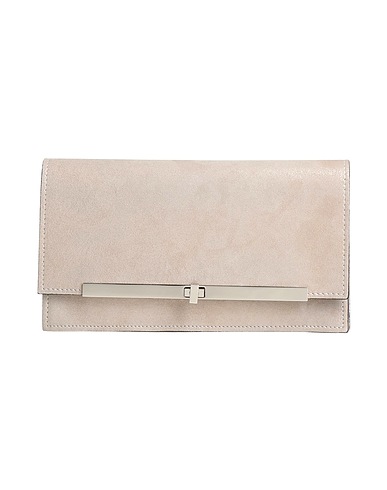 CASADEI Handbag Light grey Textile fibres
