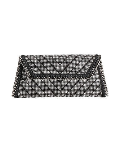 STELLA McCARTNEY Handbag Silver Textile fibres