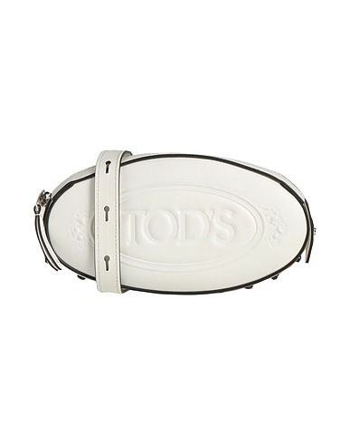 TOD'S Cross-body bags White Leather