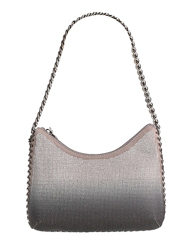STELLA McCARTNEY Handbag Grey 50% Polyamide, 50% Polyurethane