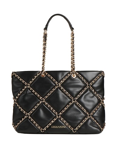 ERMANNO DI ERMANNO SCERVINO Shoulder bag Black 100% Polyurethane