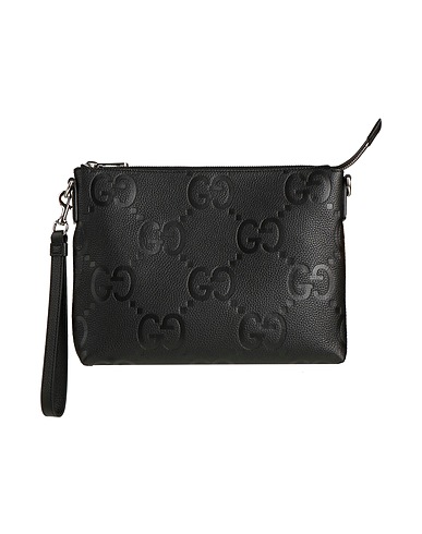 GUCCI Handtasche Schwarz Leder