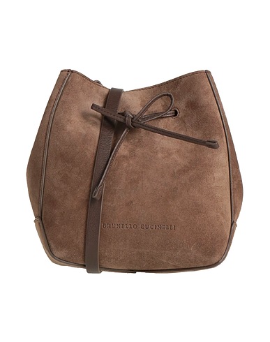 BRUNELLO CUCINELLI Across-body bag Brown Leather