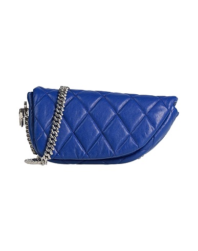 BURBERRY Across-body bag Blue 100% Lambskin, Upcycled metals