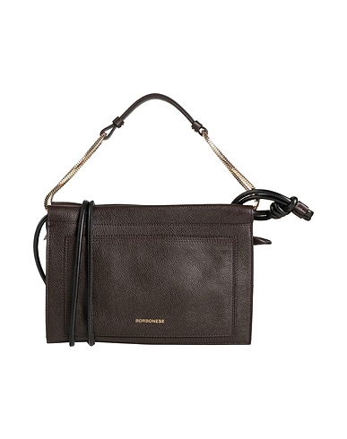 BORBONESE Bolso de mano Café 100% Cuero