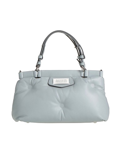MAISON MARGIELA Handbag Light blue Leather
