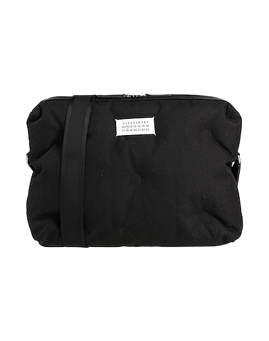 MAISON MARGIELA Across-body bag Black 100% Polyamide, Calfskin