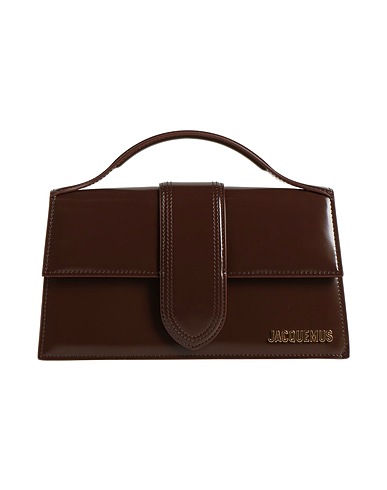 JACQUEMUS HANDBAGS Chocolate brown Leather
