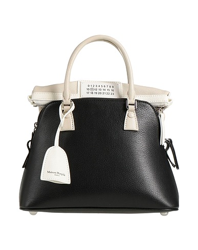 MAISON MARGIELA Handbag Black 100% Goat skin