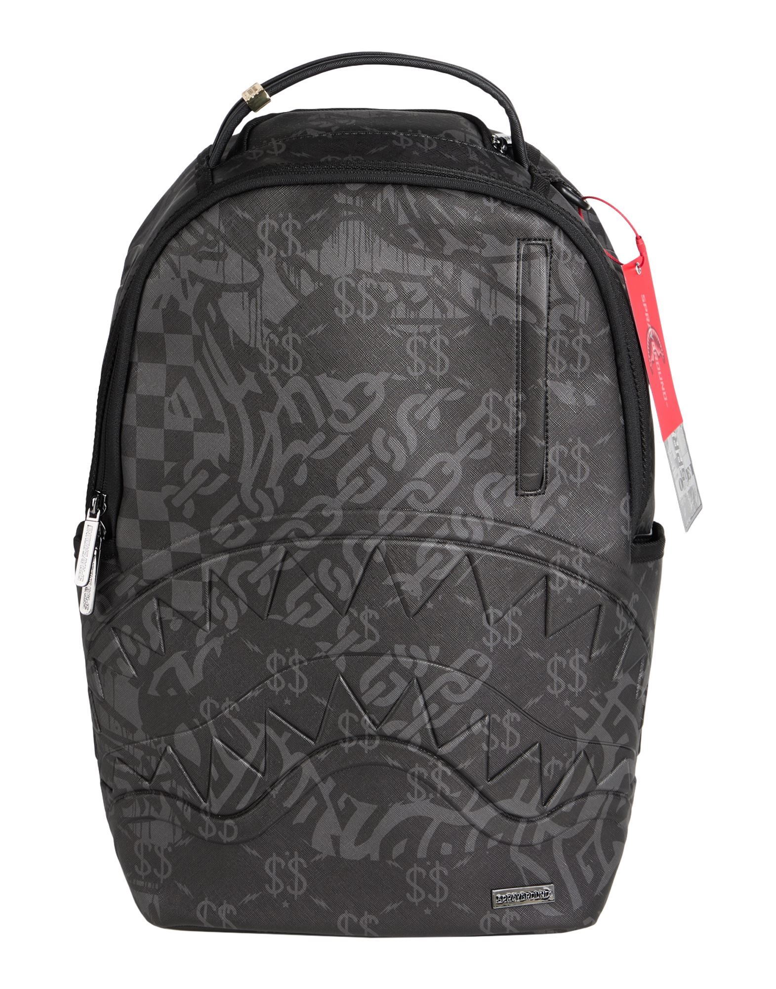 ショルダーバッグ SPRAYGROUND SPLIT INFINITY CHECK PACKABLE Sprayground, Packable Zip Closure Shopper Bag, Logo, Split