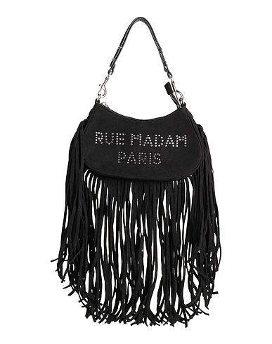 RUE MADAM Handbag Black 100% Polyurethane