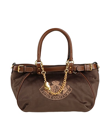 JUICY COUTURE Bolso de mano Café 70% Poliéster, 30% Poliuretano