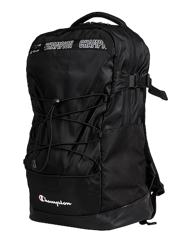 CHAMPION Backpacks Black 80% Polyester, 20% Polyurethane