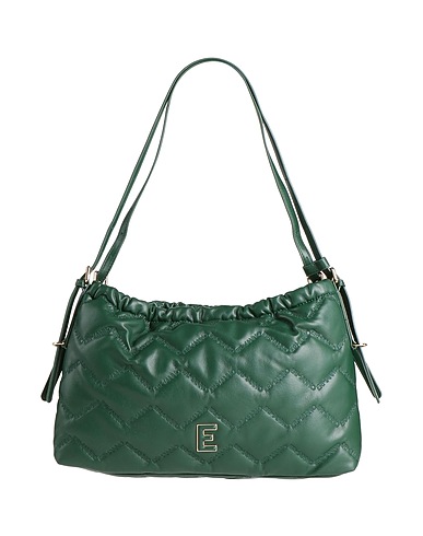 ERMANNO FIRENZE Schultertasche Grün Polyurethan