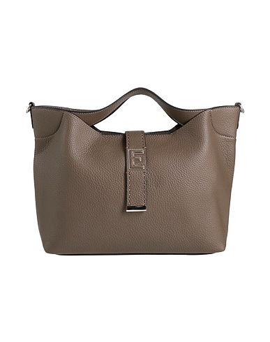 ERMANNO FIRENZE Handtasche Maulwurfsgrau 100% Polyurethan