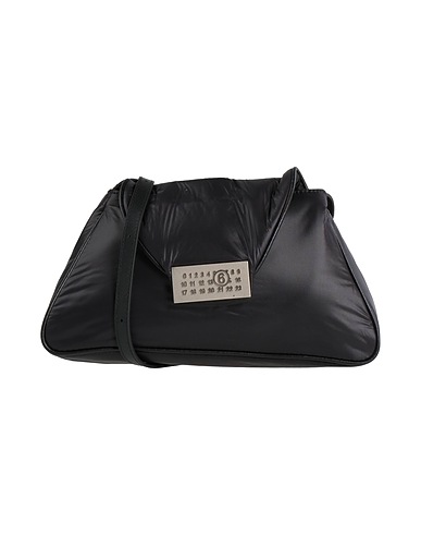 MM6 MAISON MARGIELA Across-body bag Black Textile fibres, Leather