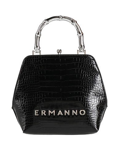 ERMANNO FIRENZE Handbag Black 100% Polyurethane