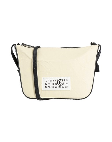 MM6 MAISON MARGIELA クロスボディバッグ オフホワイト 革（なめし加工） / 紡績繊維