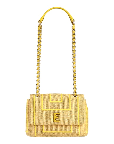 ERMANNO FIRENZE Shoulder bag Sand 80% Polyester, 20% Polyurethane