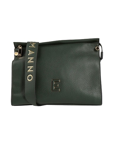 ERMANNO FIRENZE Across-body bag Dark green 100% Polyurethane