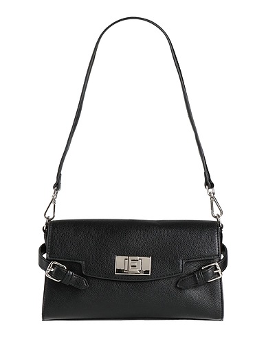 ERMANNO FIRENZE Shoulder bag Black 100% Polyurethane