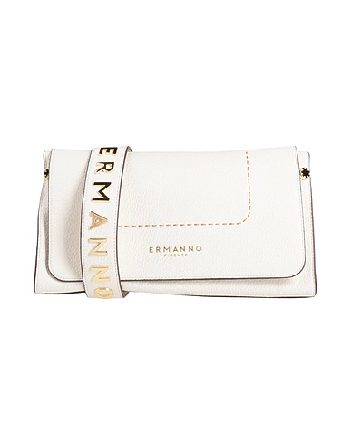 ERMANNO FIRENZE Cross-body bags BIANCO 100% Polyurethane