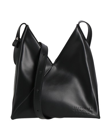 MM6 MAISON MARGIELA Across-body bag Black 100% Cow leather, Zinc, Aluminium, Copper